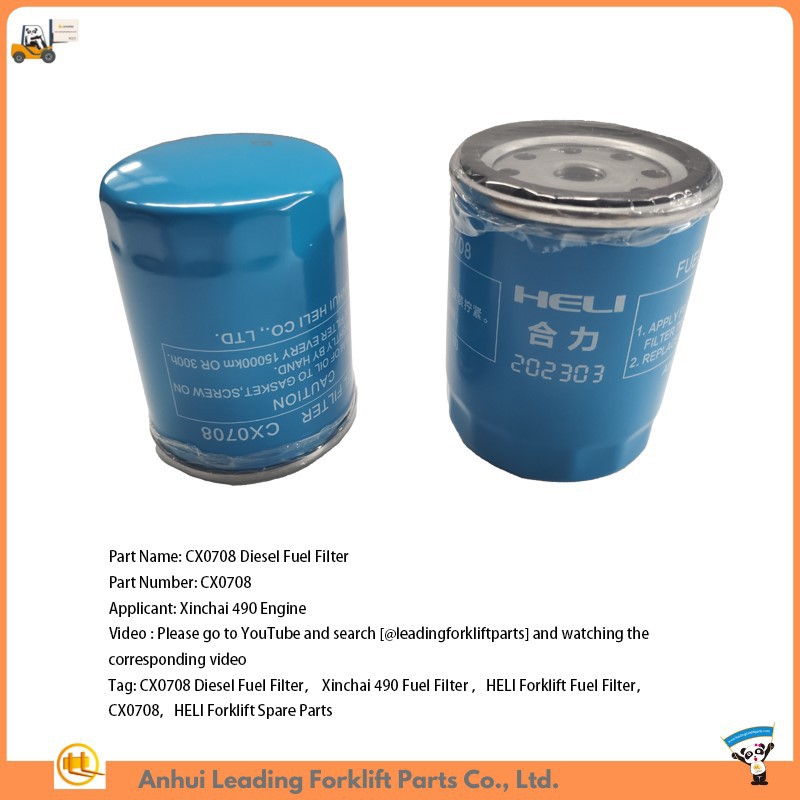 China CX0708 Diesel Fuel Filter Manufacturers, Suppliers, Factory