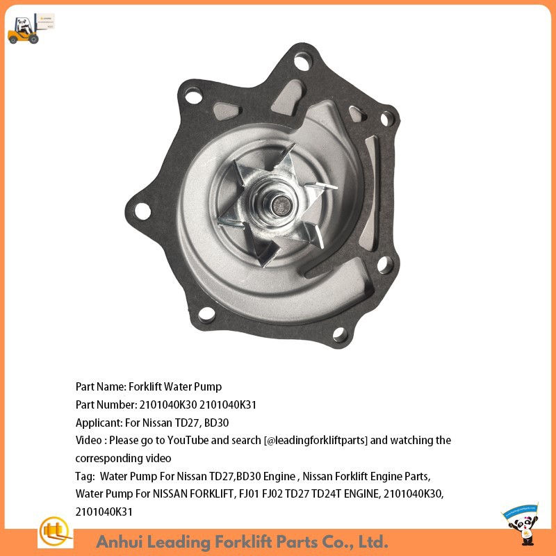 Water Pump For NISSAN FORKLIFT