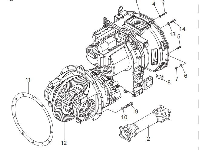Forklift components maintenance knowledge: maintenance of forklift transmission