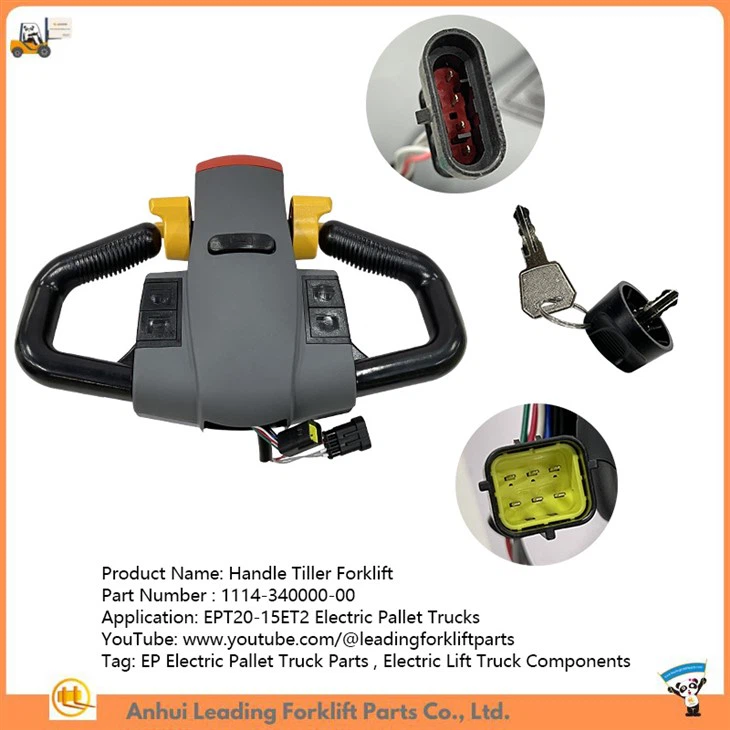 Forklift Handle Tiller | EP Electric Pallet Truck Parts | Electric Lift Truck Components | 1114-340000-00
