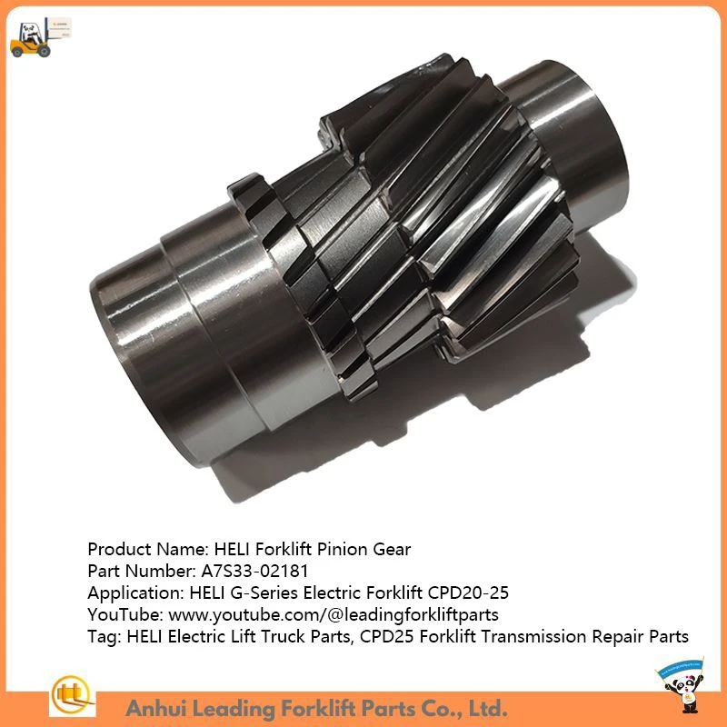 Forklift Pinion Gear | Gearbox Spiral Bevel Gear | HELI Electric Lift Truck Parts | CPD25 Forklift Transmission Repair Parts