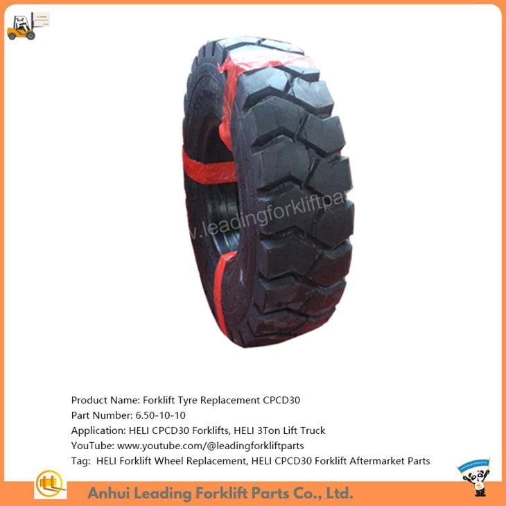 Forklift Pneumatic Tires | HELI Forklift Wheels and Tires | CPCD30 Lift Truck Replacement Parts