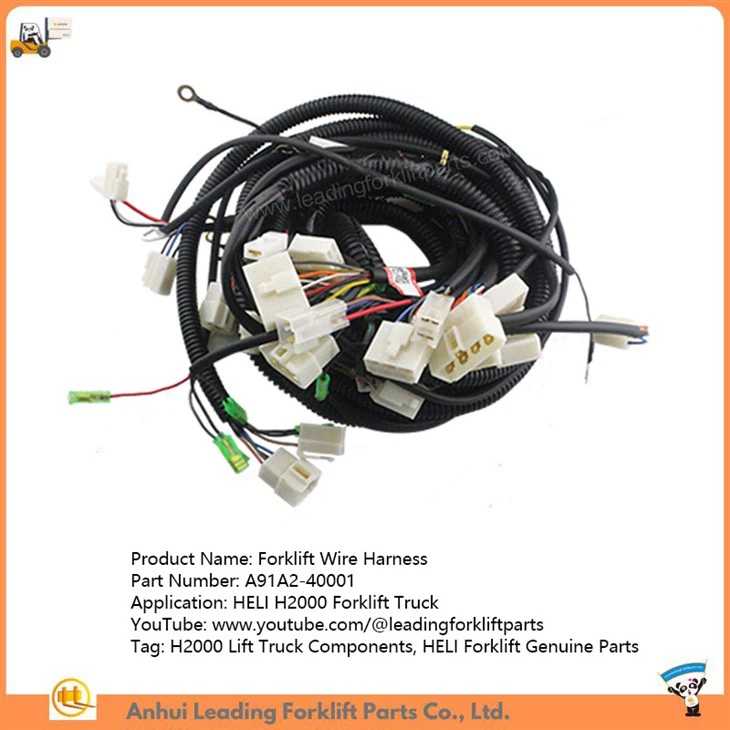 A91A2-40001 | Forklift Wire Harness | H2000 Lift Truck Components | HELI Forklift Genuine Parts