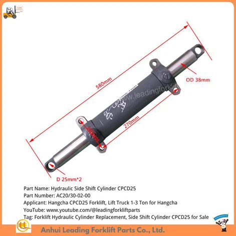 Hydraulic Side Shift Cylinder CPCD25 Hydraulic Side Shift Cylinder CPCD25