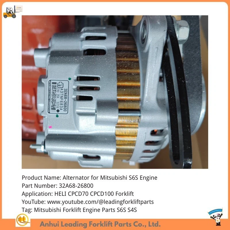 alternator for Mitsubishi s6s 32A68-26800