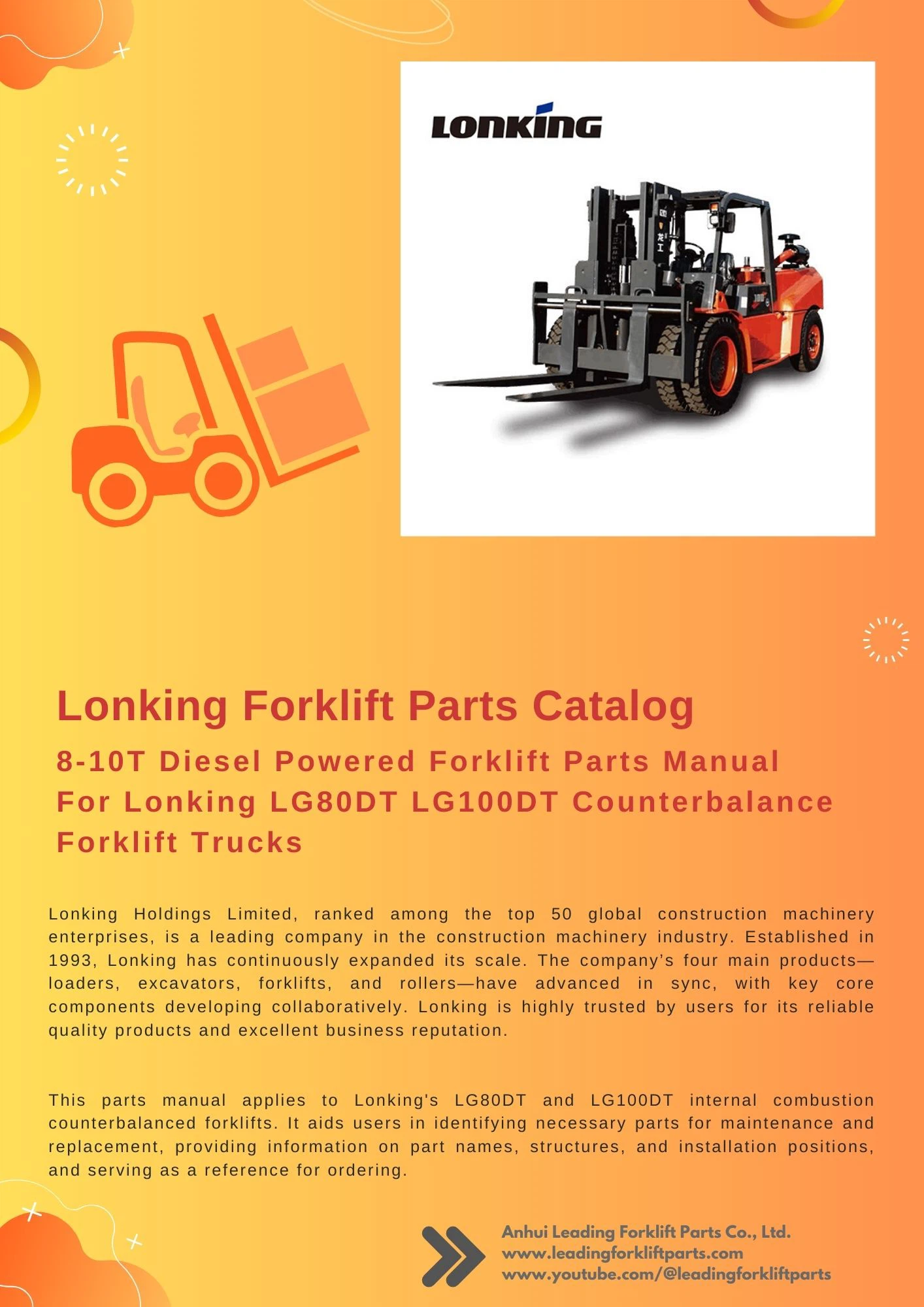 Forklift Parts Manual Anhui Leading Forklift Parts Co., Ltd.