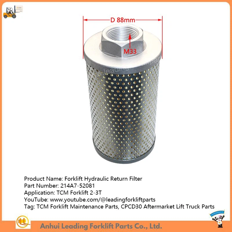 Forklift Hydraulic Return Filter Forklift Hydraulic Return Filter
