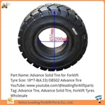 Advance Solid Tires For Forklift | Advance Tire 18*7-8(4.33) OB502 | Advance Tires Wholesale