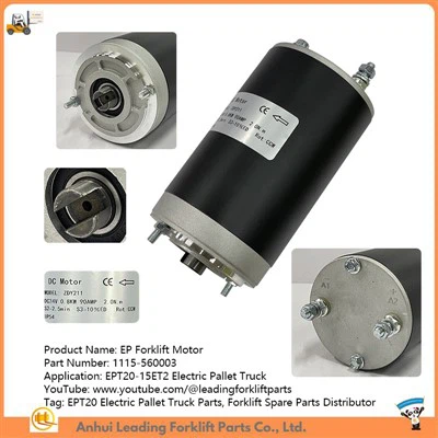 1115-560003-00 | Hydraulic Forklift Motor | EPT20 Electric Pallet Truck Parts | Spare Part Forklift