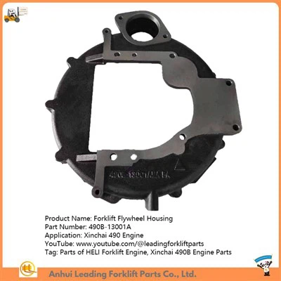 Parts Of Forklift Engine | Xinchai 490B Engine Parts | Flywheel Housing For Xinchai Motor | 490B-13001A