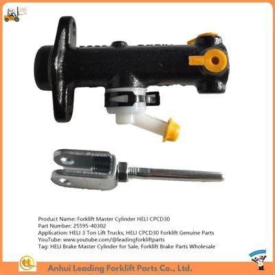 Forklift Brake Master Cylinder | HELI 3 Ton Forklift Brake Parts | CPCD30 Lift Truck Accessories |25595-40302