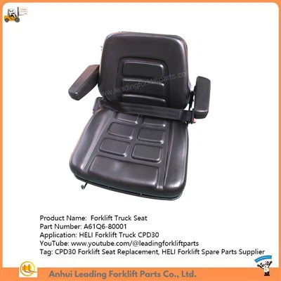Forklift Seat With Armrest
