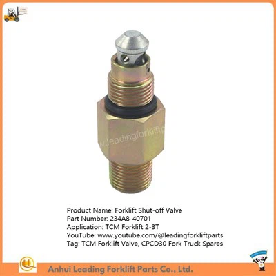Forklift Stop Valve
