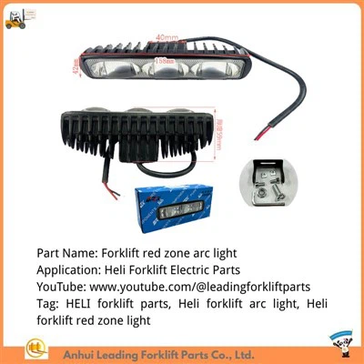 Heli Forklift Electric Parts | Heli Forklift Arc Light | Forklift Red Zone Light