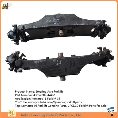 43357802-44451 | Steering Axle Forklift | Komatsu 16 Forklift Genuine Parts | CPCD30 Forklift Parts For Sale