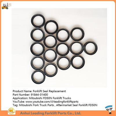 Mitsubishi Fork Truck Parts | Forklift Dust Seal | Aftermarket Seal Forklift FD50N | 91844-01400