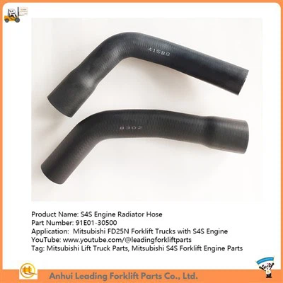 Mitsubishi S4S Forklift Engine Parts | FD25N Forklift Radiator Hose | Mitsubishi Lift Truck Parts | 91E01-30500