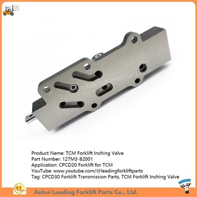 Lift Truck Inching Valve | CPCD30 Forklift Valve Supply | TCM Forklift Parts For Sale | 127M3-82001