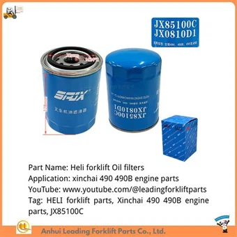 Xinchai 490 490B Engine Parts | Wholesale Heli Forklift Filters | JX85100C