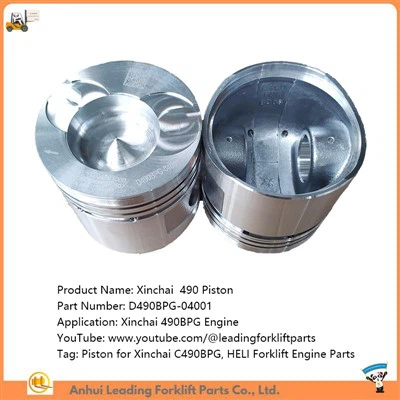 Piston For Xinchai C490BPG | HELI Forklift Engine Parts | D490BPG-04001 | Reach Truck Parts Supply